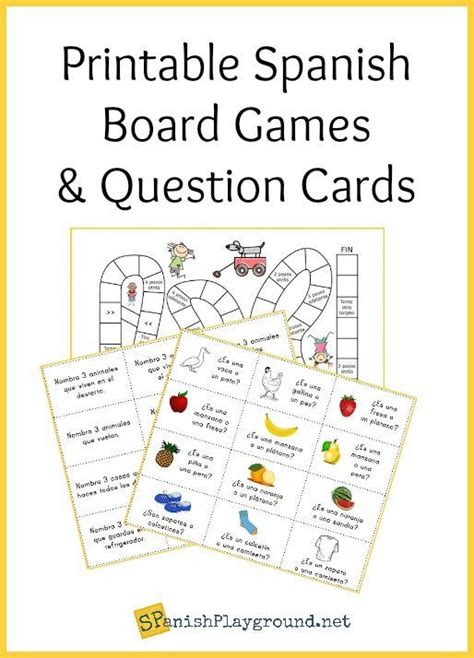 Spanish Games for Kids to Learn Vocabulary .